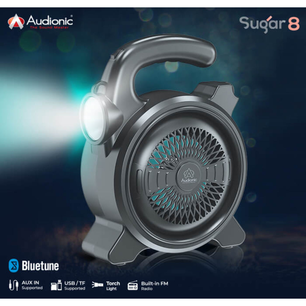 Sugar 6 Bluetooth Speaker with Built-In Torch